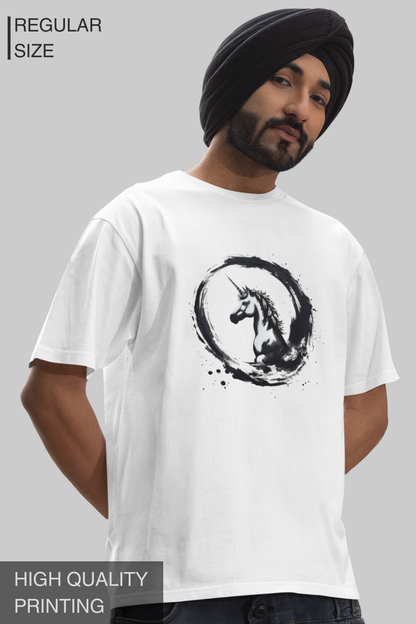 Zen Unicorn Men's Tshirt