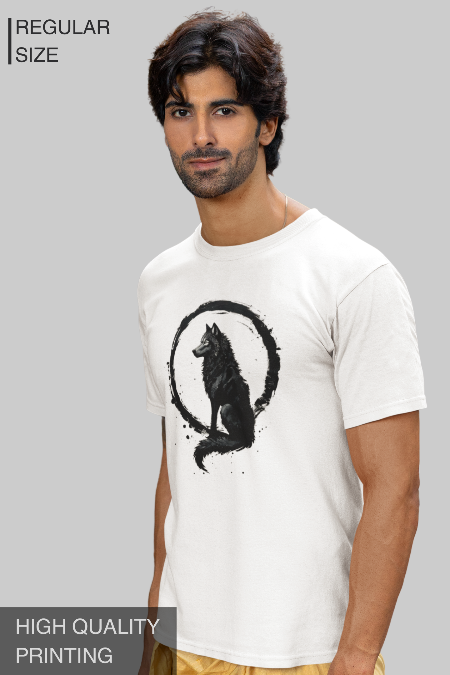 Zen Wolf Men's Tshirt