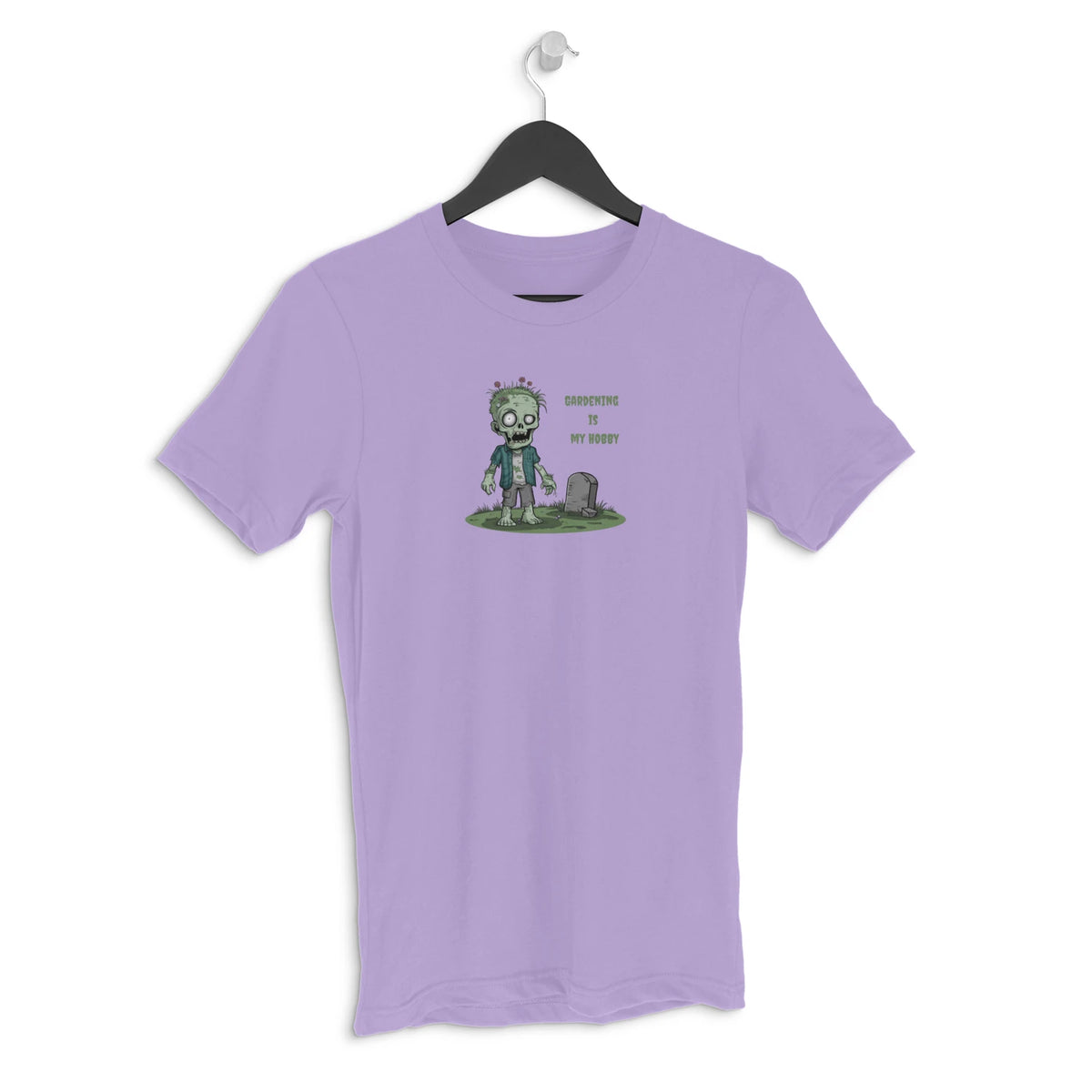 Half Sleeve Round Neck T-Shirt - Iris Lavender
