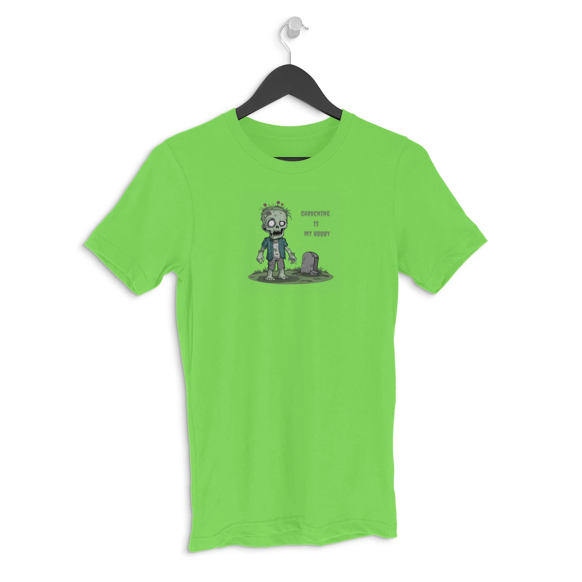 Half Sleeve Round Neck T-Shirt - Liril Green