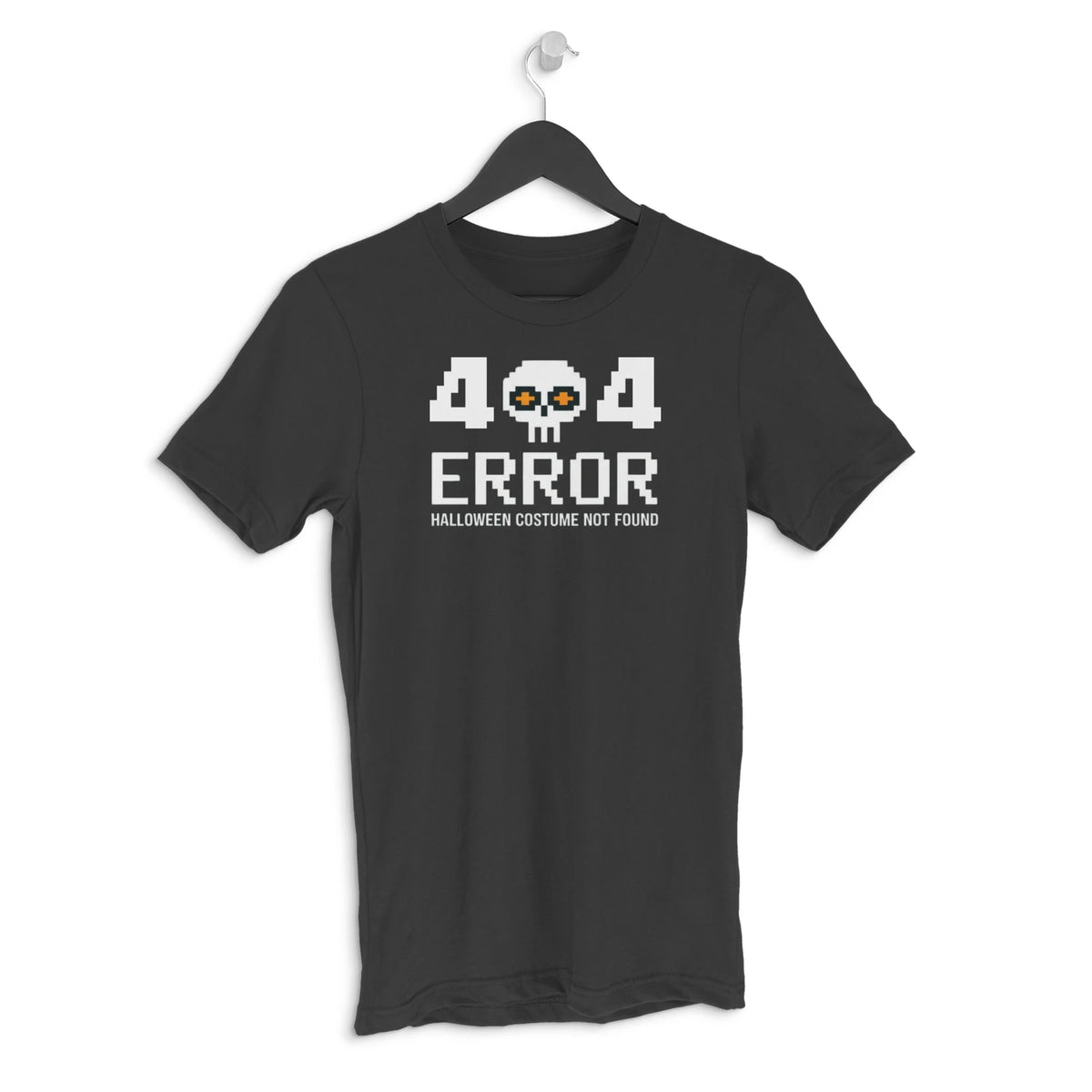 Error 404: Halloween Costume Not Found Men's Graphic T-shirt - Black