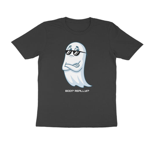 BOO!? REALLY!? – Men's Halloween Graphic T-Shirt - Black